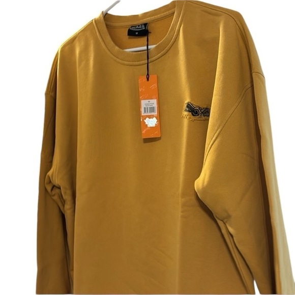 NWT Von Dutch 2xL mustard yellow crewneck - Picture 6 of 10